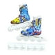 thumbnail image 2 of Patines de dedo, divertidos juguetes de escritorio, juguetes de aprendizaje, entretenimiento, deportes para niños de todas las edades. Azul, 2 of 8