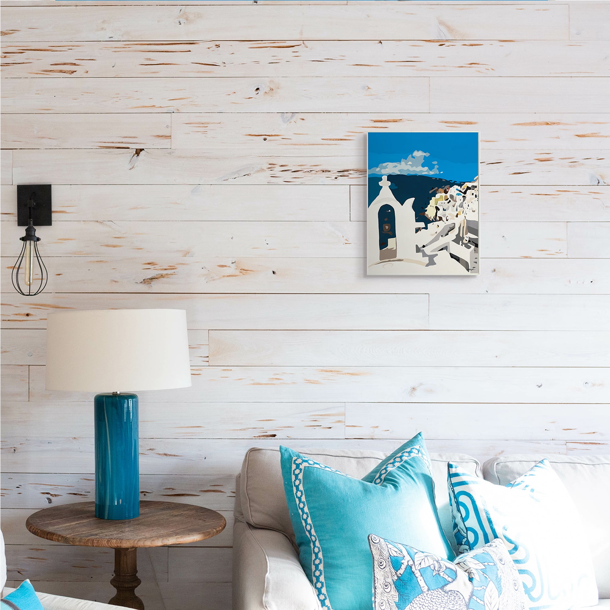 Stupell Industries Traditional Coastal Architecture Cityscape Abstraction,10 x 15,Designed by Beth Ann Lawson