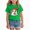 H645-Green, variant on Halloween Outfits for Kids Pumpkin Patch Crew Toddler Short Sleeve Tshirt Top Casual Set Little Boy Girl Cothes,Black,4-5 Y
