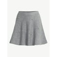 thumbnail image 5 of Free Assembly Women's and Women’s Plus Embellished Mini Sweater Skirt, Sizes XS-4X, 5 of 5
