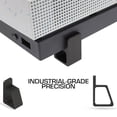 thumbnail image 3 of Soporte Horizontal Para Consola, Negro De Doble Capa, Silicona Duradera, Patas De Enfriamiento Para Consola, Soporte A Prueba De Desgaste Para Máquina De Enfriamiento De Consola, 3 of 7