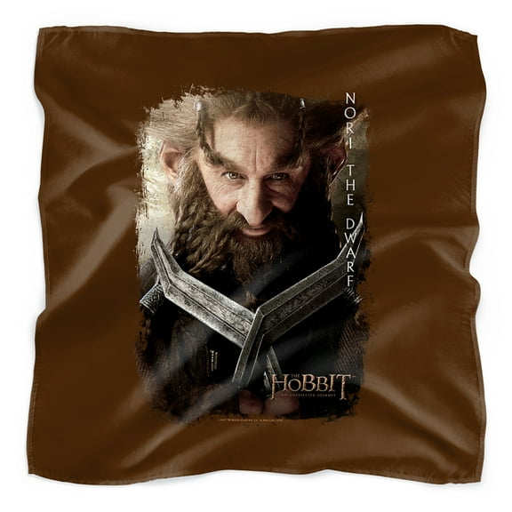 The Hobbit Nori Poster Bandana (21 in x 21 in)