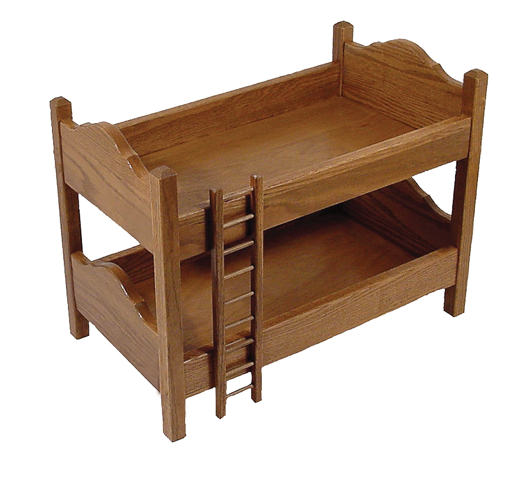Furniture Barn USA™ Toy Doll Oak Bunk Bed