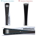 thumbnail image 2 of PS5 Image Blocs de Construction Faceplate Cover Plaque de Remplacement pour Console Playstation 5, Plaques Latérales Rigides Étui Cover Skin pour Accessoires Playstation 5 Disc Edition Résistant aux Rayures et aux Chocs, 2 of 5