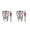 2 Pack, variant on Universal Socket Wrench Tool, Adjustable Socket Wrench, Multi-Function Tool, Chrome Vanadium Steel, for Ratchets and Drills