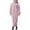 Pink, variant on RMGVDSD Women's Turtleneck Oversized Long Sweater Dress Solid Color Casual Loose Long Sleeve Fall Winter Knit Dresses Loose Knit Pullover Sweater /Khaki