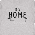 thumbnail image 4 of Inktastic It's Home State of Nebraska Outline Distressed Text Boys or Girls Long Sleeve Toddler T-Shirt, 4 of 5