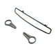 thumbnail image 2 of Abrazadera Universal para Espejo de UTV de 15 "para Las Barras Antivuelco de 1,75" shamjiam Espejo retrovisor de carrera de 15 pulgadas, 2 of 7