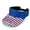 American Flag Pattern, variant on HELLHERO Breathable Sports Sun Visor Cap for Beach Summer, Polyester Fabric UV Protection Sports Visor Hat, Bat Pattern Design