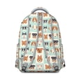 thumbnail image 3 of Lovely Dog Breeds Backpack for School,Cute School Bag,Schoolbag with Adjustable Shoulder Straps & Padded Back,15.3"x11"x7.1".﻿, 3 of 6