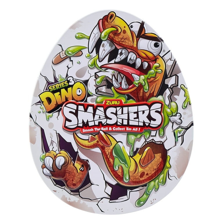 Smashers Collectible Tin Series 3 Action Green Dino by ZURU Ages 3 - 99