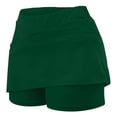 thumbnail image 5 of Iugvhana Womens Skorts with Pockets Lightweight Tummy Control Plus Size Skorts for Women High Waist Solid Color Athletic Sports Skirt Shorts Green XXXL, 5 of 5