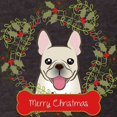 thumbnail image 3 of CafePress - French Bulldog Christmas Wreat - Mens Football Shirt, 3 of 4