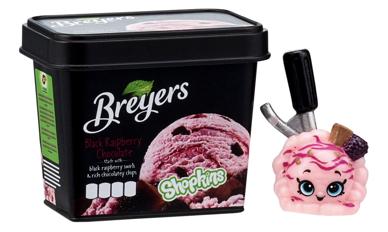 Shopkins Real Littles Season 13 B RL2020 Black Raspberry Breyers
