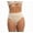 Nude, variant on Shapewear High Cut Panty Double Layer Control & Over Lace 153U073