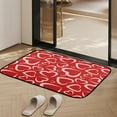 thumbnail image 7 of Ikohbadg Valentines Day Door Mat, Valentines Welcome Mats Outdoor for Front Door, Valentine Love Hearts Gifts Non Slip Doormat Indoor Entryway Floor Rug for Outside Home Decor 16 x 24 Inches, 7 of 7