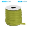 thumbnail image 2 of Uxcell Piping Cord Trim 65 Yards 1/2 Inch Piping Tape for Sewing,DIY Crafting Fabric Edge Trim Light Green, 2 of 5