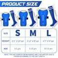 thumbnail image 5 of Soccer Shin Guards and Socks shin guard for Toddler Youth, Lightweight Soccer Shin Pads Protective Defender Gear for Sports Game-Blue,L, 5 of 13