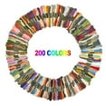 thumbnail image 3 of Coloured Cross Floss Stitch Thread Hand Embroidery Sewing Skeins Craft Lines Multi Colors, 3 of 11