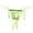 Green, variant on Panties for Women,Japanese Sheer Lace Low Waist Underwear For Women Elegant Pearl T Back Design Apparel,Womens Underwear,,One Size
