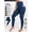 blue, variant on DDLUYY Women's Plus Size Butterluxe High Waist Tummy Control Yoga Leggings Running Workout Athletic Pants with Pockets(M-5XL)