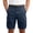 Navy #26, variant on Dresfit Cargo Shorts for Men Big and Tall Baggy Work Shorts 2026 Summer Elastic Waist Knee Length Short Pants Stretch Multi Pocket Hiking Shorts (no belt) 4XL