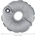 thumbnail image 4 of HUGFEGWE Sac de Poids Rond Pliable, Support de Parapluie Extérieur Portable Bannière de Drapeau Base de Poids Rempli de Bannière d'Eau Base de Drapeau CJB91-91154, 4 of 9