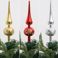 thumbnail image 5 of Christmas Tree Topper Vintage Gourd Shape Xmas Tree Topper Ornament Decorative Items for Xmas New Year Party Holiday Decorations, 5 of 7