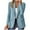 Light Blue, variant on Fnooota Women Blazer Jackets, Casual Lapel Long Sleeve Basic Work Business Blazers Beige Size L
