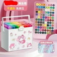 thumbnail image 3 of Sanrio Kawaii My Melody Cinnamoroll Acrylic Marker Washable Dedicated Stackable Colors Color Opaque Color Opaque Gift Harmless, 3 of 24