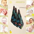 thumbnail image 2 of Game Joystick Joypad Baby Muslin Washcloths Soft Absorbent Face Towel, 3 PCS Vintage Controller Burp Cloths Cotton Bath Wipes Infant Wash Cloth for Newborn Boys Girls 12x12 inches, 2 of 6