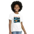 thumbnail image 4 of Skeleton Reaper Surfer Killer Waves Crewneck T Shirts Boy Girl Teen Brisco Brands S, 4 of 5