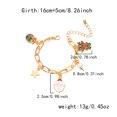 thumbnail image 6 of SPEKSEE Christmas Necklace Bracelet Earrings for Women Christmas Jewelry Accessories Gingerbread Man Christmas Tree Snowman Pendant Necklace Charm Bracelet Christmas Outfits Party Favor, 6 of 7