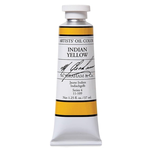 M. Graham Oil Color 37ml - Indian Yellow