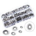thumbnail image 3 of Uxcell 350 Pcs Internal Tooth Washers Set, 7 Sizes M3/M4/M5/M6/M8/M10/M12 Quick Star Locking Washers, 304 Stainless Steel, 3 of 6