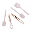 thumbnail image 2 of Non Spatula,5pcs Silicone Kitchen Utensil Silicone Kitchen Utensil Non Stick Kitchen Utensil Multi-Functional, 2 of 8