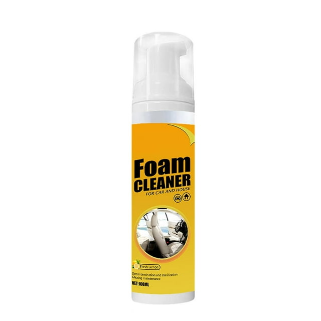 Evago Car Leather Foam Cleaner With Lemon Flavor Multi-use Easy Operation Easy To Remove