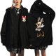 thumbnail image 3 of Sudaderas con cremallera de Minnie y Mickey Mouse Hongli para mujer, chaqueta Harajuku, Unisex, años 90, Y2k, 3 of 3