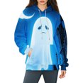 thumbnail image 7 of Bovemsi Sweatshirt for Women Long Sleeve Halloween Print Casual Hoodies Camo Hoodie, 7 of 7