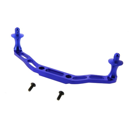 Traxxas Slash 4X4 1:10 Aluminum Alloy Body Mount with Post Hop Up Upgrade, Blue by Atomik RC - Replaces Traxxas Part (Best Slash 4x4 Upgrades)