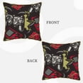 thumbnail image 3 of Kll Vintage Gaming Decorative Throw Pillow Covers Velvet Soft For Couch Sofa Bedroom Living Room Outdoor -18"X18", 3 of 8