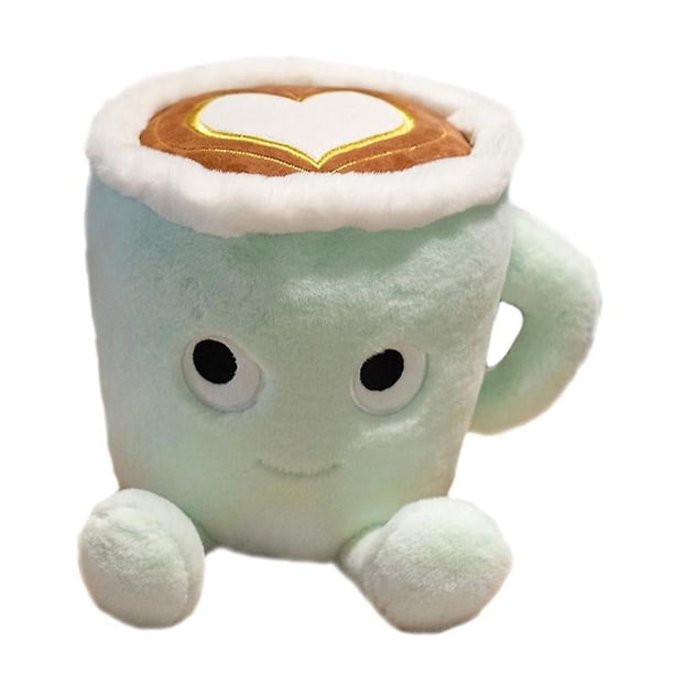 Regalo relleno suave del juguete de los capuchinos del Latte para la Navidad de la tarjeta del día de San Valentín del cumpleaños