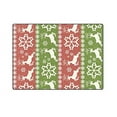 thumbnail image 3 of CADecor Christmas And New Year Reindeer Throw Blanket Bed Sofa Blanket 58x80 inches, 3 of 3