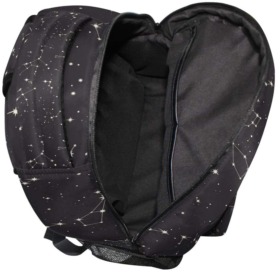 Constellation Starry Sky School Bookbags Computer Daypack for Travel Hiking Camping Laptop Backpack Boys Grils