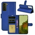 thumbnail image 1 of [PST] Samsung Galaxy S21 FE 5G (2021) Case, Leather Magnetic Card Slot Wallet Folio Flip Case Cover, 1 of 3