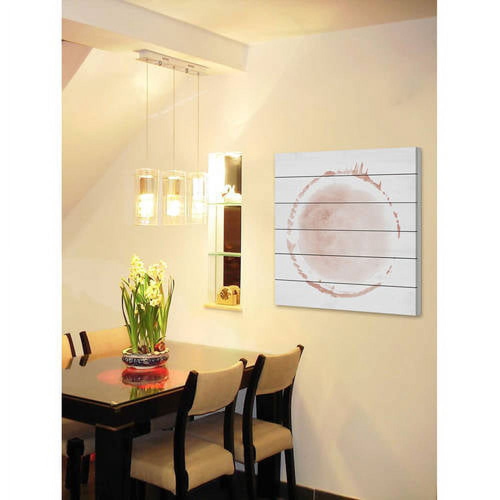 Marmont Hill "Pale Corona" Painting Print on White Wood
