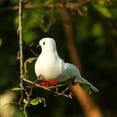 thumbnail image 4 of 2 Piezas Pájaros Artificiales Estatuilla Modelo Jardín Estanque Decoración Estatua Chuchería, 4 of 9