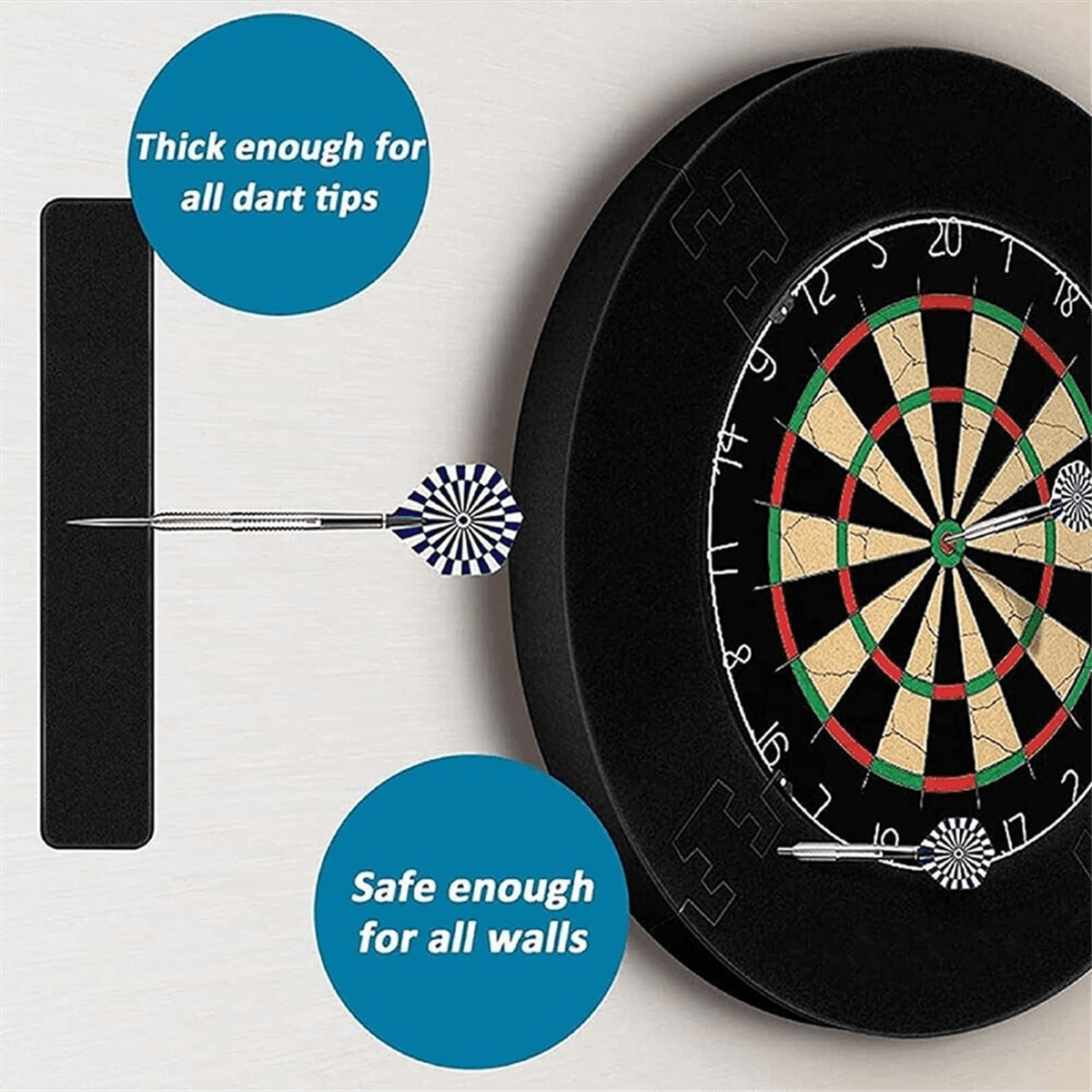 Dartboard Surround Wall Protector Eva Splicing Dartboard Backboard Surround,Wall Prot12L382