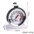 thumbnail image 5 of ALLTIMES Oven Thermometer 50-300°C / 100ºF - 600ºF, Silver Stainless Steel Instant Read Dial Kitchen Cooking Thermometer for BBQ Baking, 5 of 9