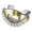 3D Ice Chain Gold, variant on Shock Doctor, Max Air Flow Lip Guard, One Size Fits All, Printed Kool-Aid Tropical Punch